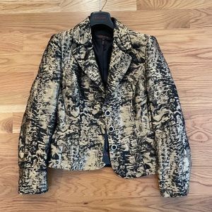 Gold never worn Escada blazer